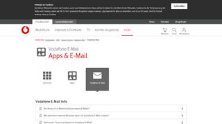 
                            12. Hilfe | Vodafone E-Mail - Apps & E-Mail
