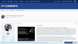 
                            8. HILFE! X-Plane.Org Forum - Flugsimulation allgemein - Flusiboard