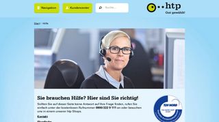 
                            12. Hilfe zu Fragen rund um htp | htp.net