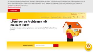 
                            13. Hilfe zur laufenden Sendung | DHL Privatkundenservice