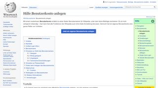 
                            8. Hilfe:Benutzerkonto anlegen – Wikipedia