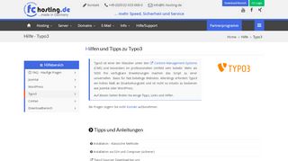 
                            9. Hilfe/FAQ Typo3 installieren - FC-Hosting