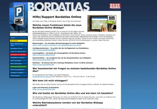 
                            8. Hilfe/Support - Bordatlas