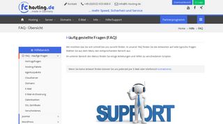 
                            8. Hilfe/Support - FAQ/Support - fc-hosting.de | Webhoster