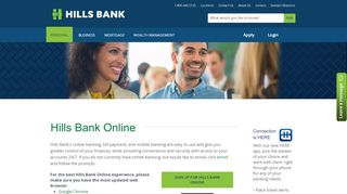
                            7. Hills Bank Online | HillsBank.com