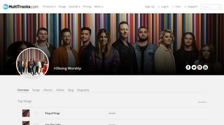 
                            8. Hillsong Worship | MultiTracks