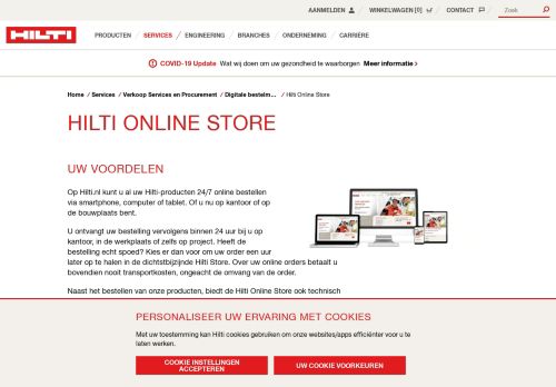 
                            5. Hilti Online Store - Hilti Nederland