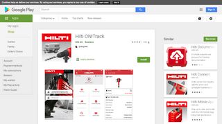 
                            6. Hilti ON!Track – Aplikacje w Google Play