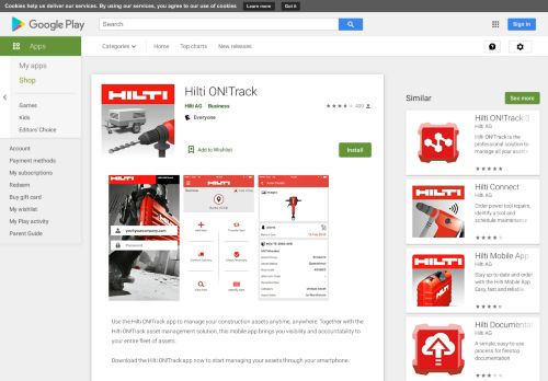 
                            3. Hilti ON!Track - Apps on Google Play