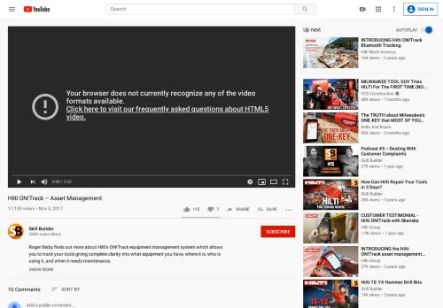 
                            6. Hilti ON!Track – Asset Management - YouTube