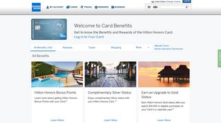 
                            5. Hilton HHonors™ Card from American Express | Card Benefits ...