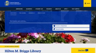 
                            3. Hilton M. Briggs Library | South Dakota State University