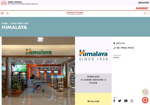 
                            11. Himalaya - Shop View - Sunway Pyramid