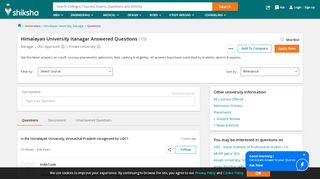 
                            10. Himalayan University, Itanagar Q&A on Cutoffs, Placements, Fees ...
