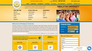 
                            2. Himalayan University | Top Universities Arunachal Pradesh India