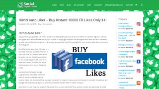 
                            12. Himzi Auto Liker – Buy Instant 10000 FB Likes Only $1!