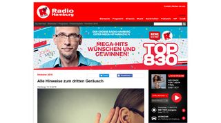 
                            7. Hinhörer 2018 - Alle Hinweise zum dritten Geräusch - Radio Hamburg