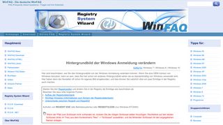 
                            9. Hintergrundbild der Windows Anmeldung verändern - WinFAQ