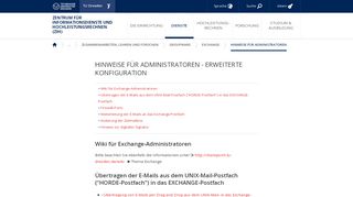 
                            12. Hinweise für Administratoren - erweiterte Konfiguration ... - TU Dresden