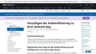 
                            5. Hinzufügen von Authentifizierung unter Android mit Mobile Apps ...