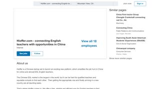 
                            8. Hioffer.com - connecting English teachers with opportunities in China ...