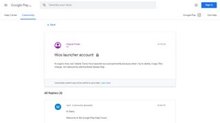 
                            6. Hios launcher account - Google Product Forums