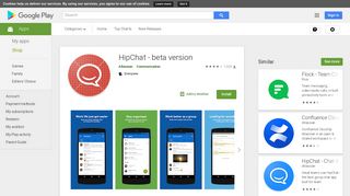 
                            10. HipChat - beta version - Apps on Google Play