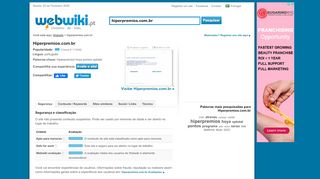 
                            11. Hiperpremios.com.br - Experiências e avaliações - Webwiki