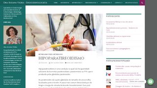 
                            13. Hipoparatireoidismo | Dra. Suzana Vieira - Endocrinologista