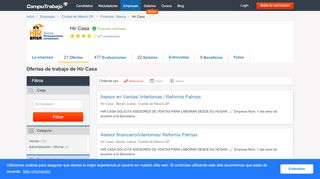 
                            10. Hir Casa - Computrabajo