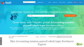 
                            10. Hire Accounting taxation payroll odesk login Agencies Experts - Vulpith