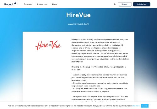 
                            7. HireVue - PageUp Partner Integration - Video Interviewing