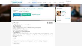 
                            11. Hiring for Locanto Hiring Freshers In Back Office Non Voice Process ...