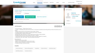 
                            9. Hiring for STAAH Partner Services (Global Customer Service ...