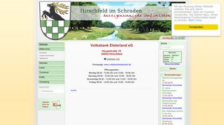
                            11. Hirschfeld - Volksbank Elsterland eG