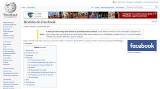 
                            8. História do Facebook – Wikipédia, a enciclopédia livre