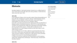 
                            10. Historie - Kristeligt Dagblad