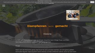 
                            12. Historie - pfannen-doc.de - Eisenpfannen leicht gemacht -