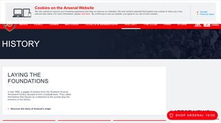 
                            8. HISTORY | Arsenal.com