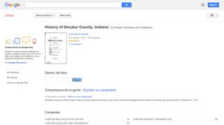 
                            7. History of Decatur County, Indiana: Its People, Industries and ...