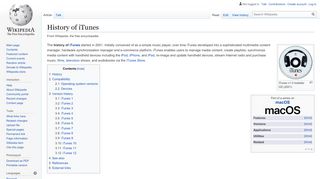 
                            12. History of iTunes - Wikipedia