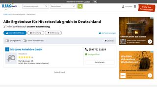 
                            12. ▷ Hit-Reiseclub GmbH | Tel. (05751) 96489... - Bewertung - 11880.com