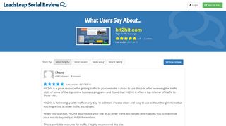 
                            7. Hit2hit.com Review - What Users Say? - LeadsLeap