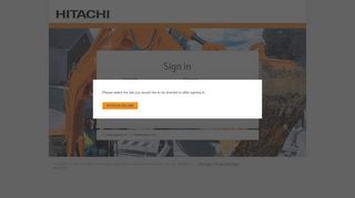 
                            7. Hitachi Login - MyJohnDeere