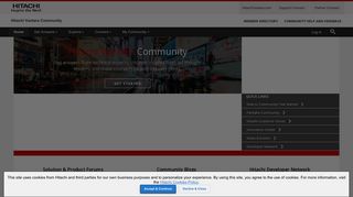 
                            9. Hitachi Vantara Community: News