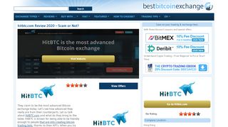 
                            13. hitbtc.com Review 2019 – Scam or Not? | Best Bitcoin Exchange 2019 ...