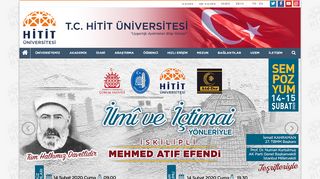 
                            2. Hitit Üniversitesi