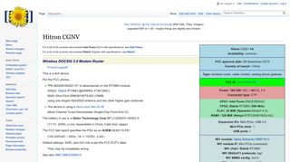 
                            8. Hitron CGNV - WikiDevi