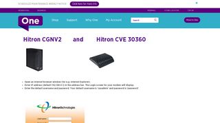 
                            13. Hitron CGNV2 & CVE 30360 | One