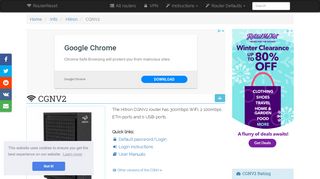 
                            2. Hitron CGNV2 Default Password & Login, Manuals and Reset ...